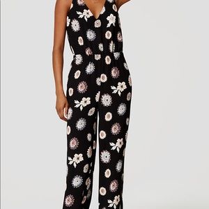 Loft Floral Jumpsuit